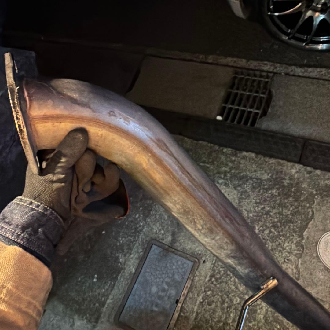 引き取り限定　フェアレディ Z33 サムライパワー　砲弾マフラー