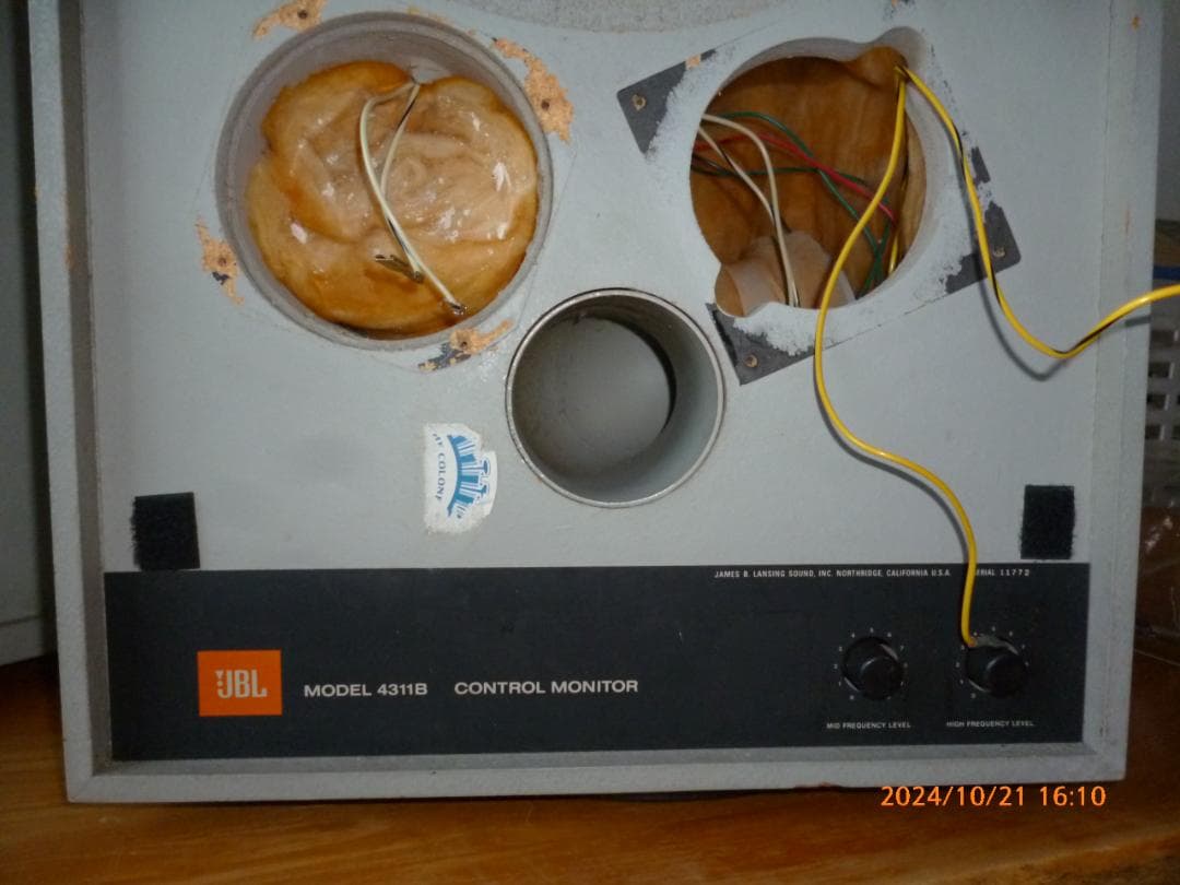 ①JBL4311B　11481・11772 エンクロージャー