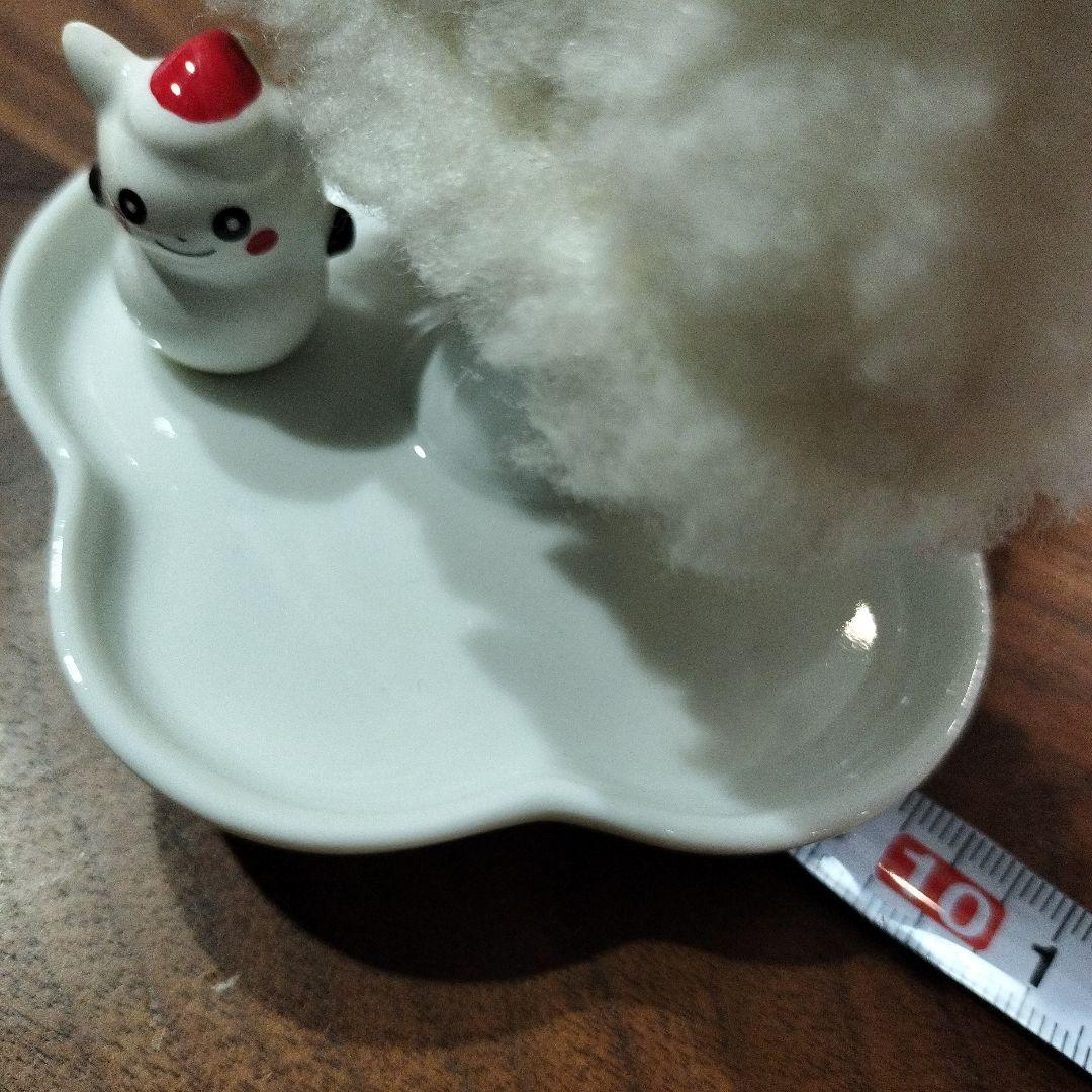 と*う様 ピカチュウ×雪だるま　ポケモンセンター限定品　陶器製　アクセサリートレ