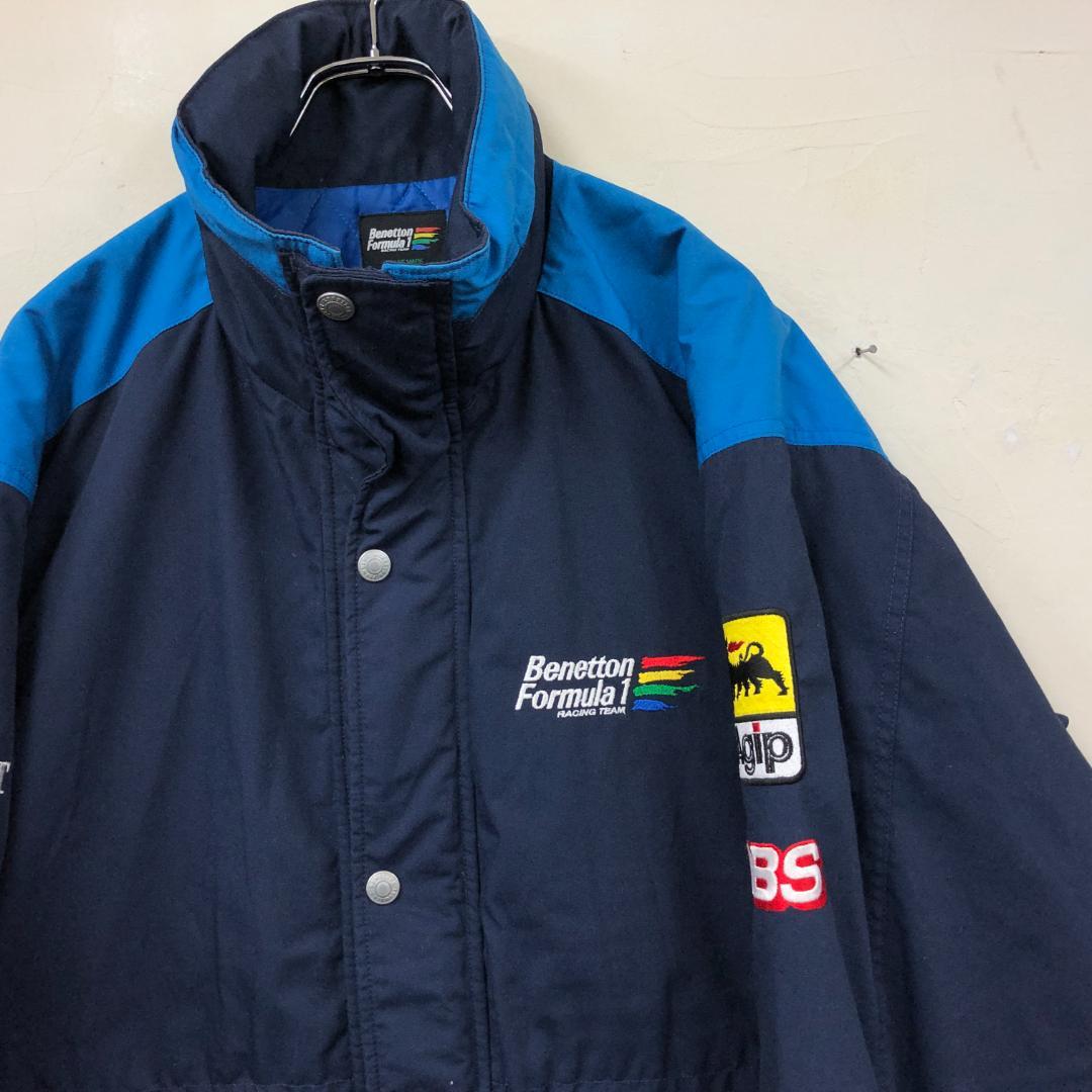 Benetton Formula 1 レーシングジャケット 中綿ジャケット 古着
