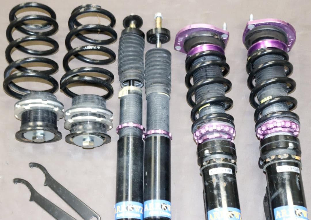 ミラ・ムーブ LA100・LA600　L175/タント L375・L455車高調