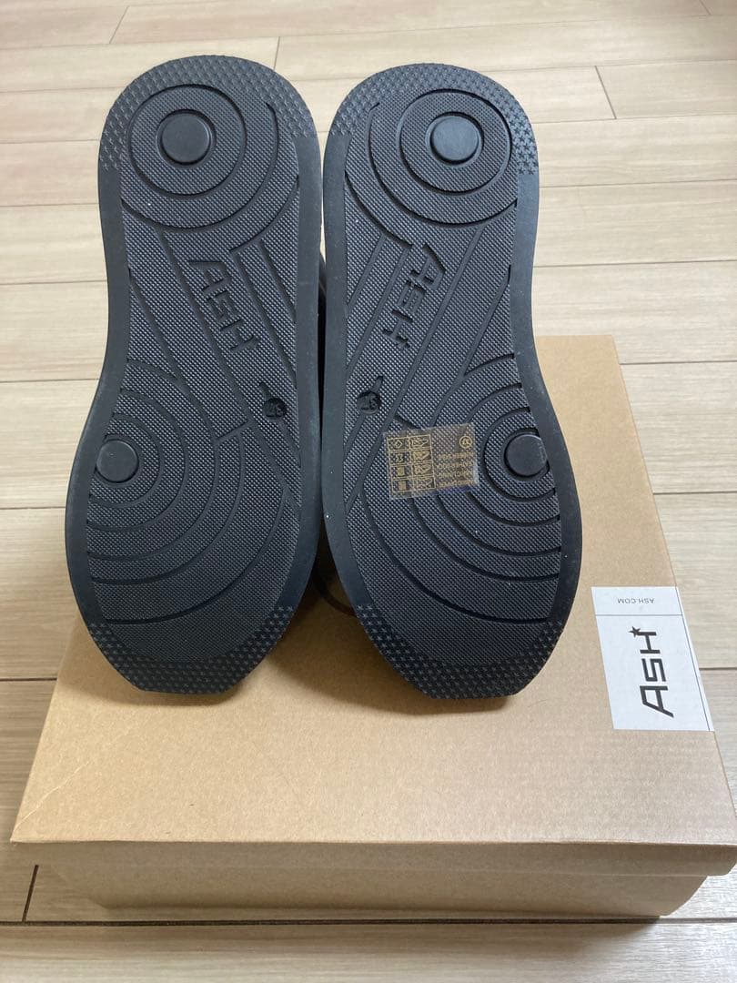 ASH ブラック スニーカー風ブーツ 37