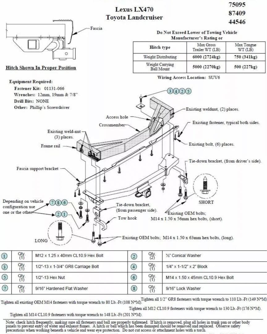 ドロータイト　ヒッチメンバー　ランクル100