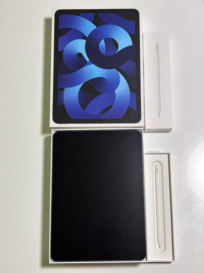 iPad Air 第5世代 + Pencil 2 美品セット　箱付