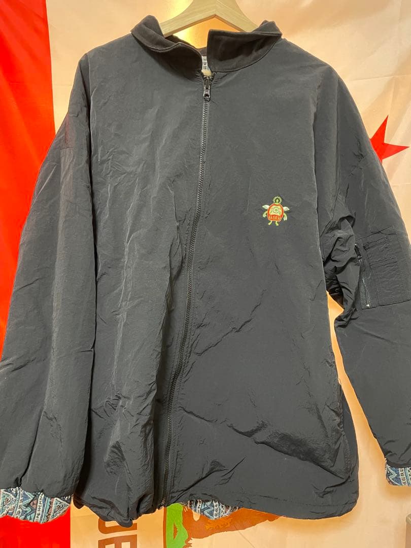 シミアンリング　2way jacket BLUE/BLACK 2XL