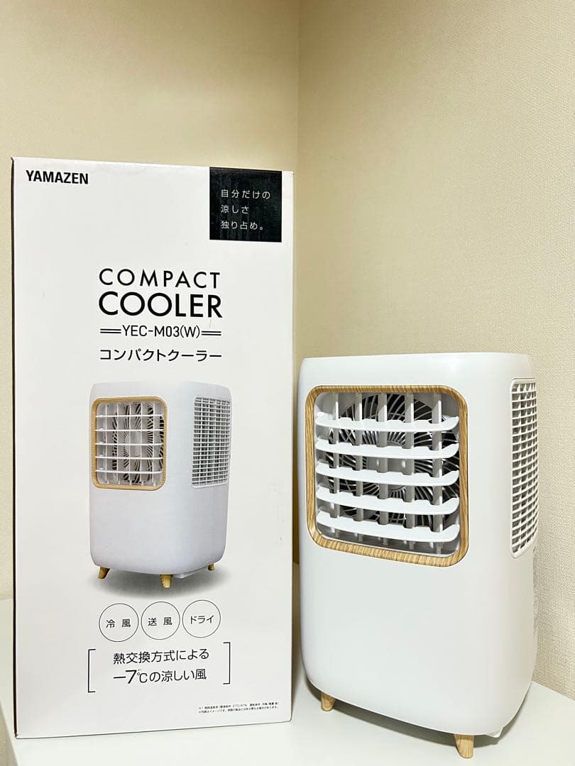 YAMAZEN コンパクトクーラー YEC-M03W