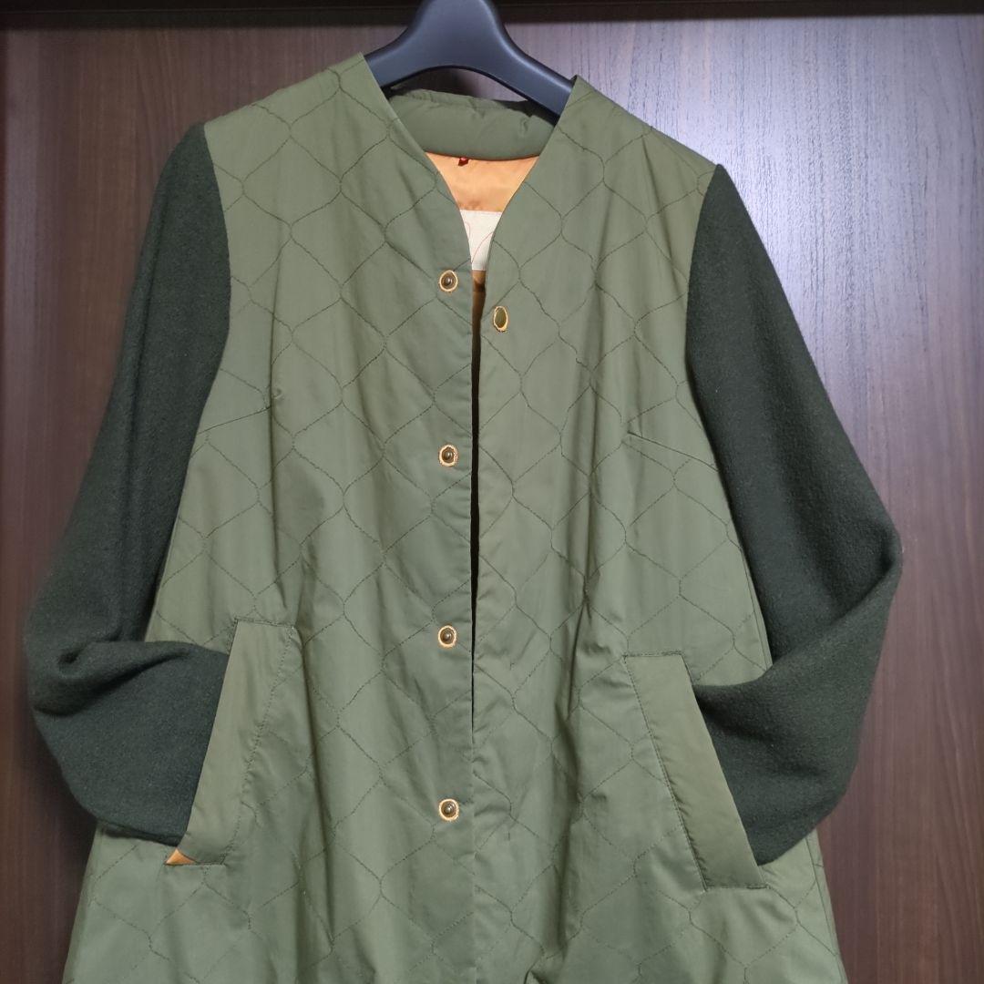 パラスパレス異素材ダウンコート