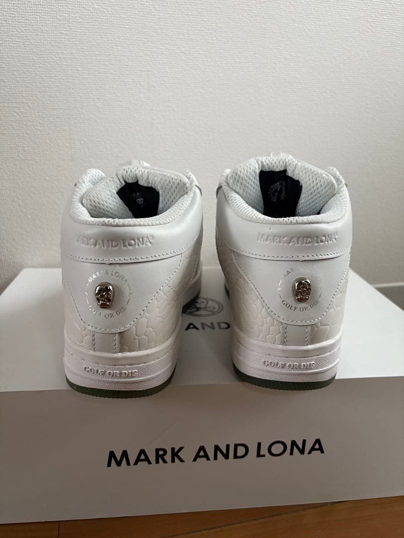MARK AND LONA ゴルフ用スニーカー ホワイト