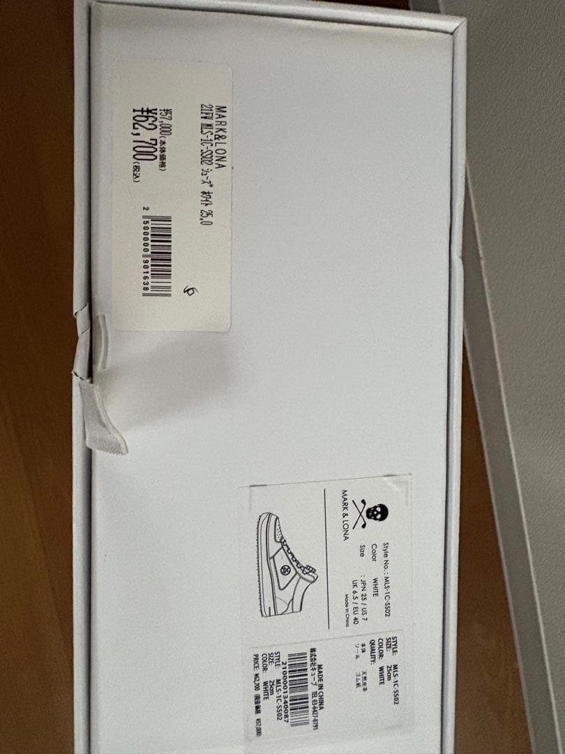 MARK AND LONA ゴルフ用スニーカー ホワイト