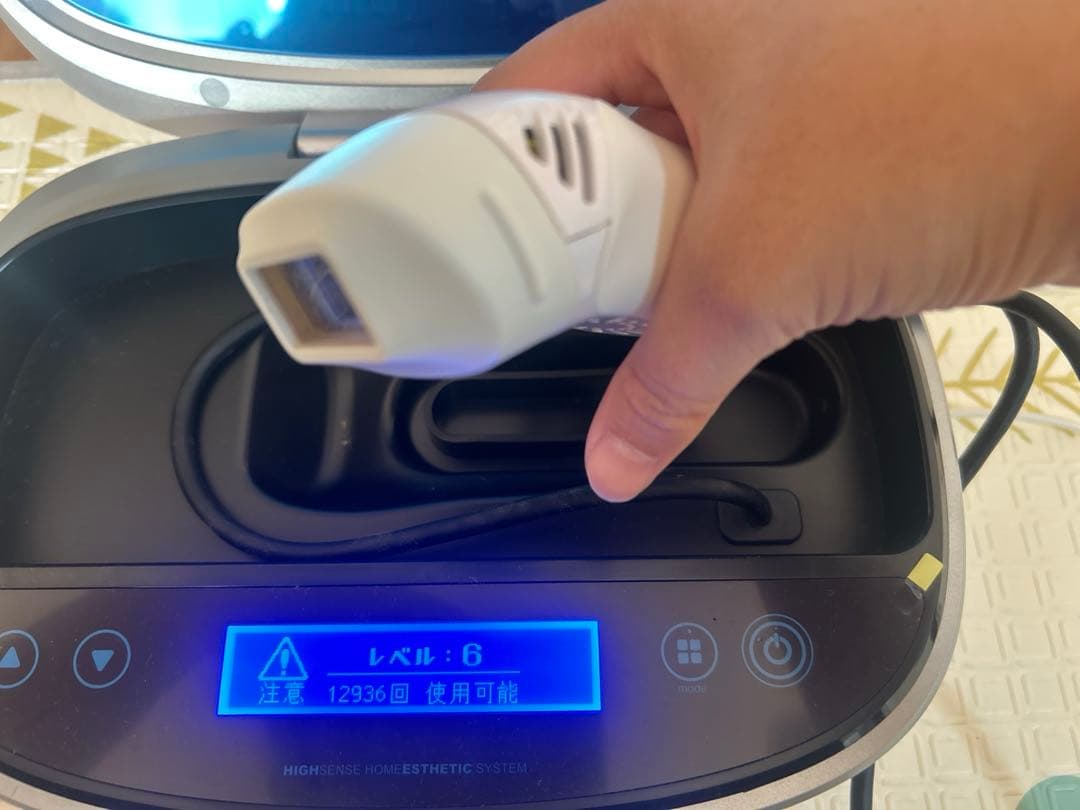 ケノン　Ver.6.3　ラージ/エクストラ/スキン 脱毛器　カートリッジ3個付き