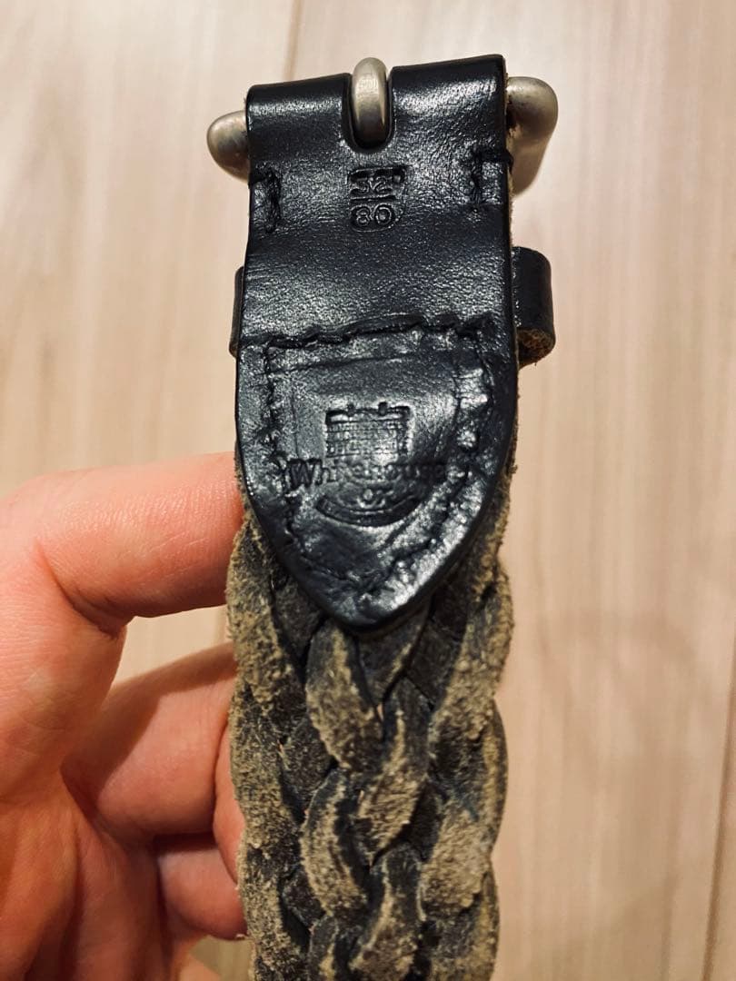 Whitehouse cox メッシュベルト ブラック32 80