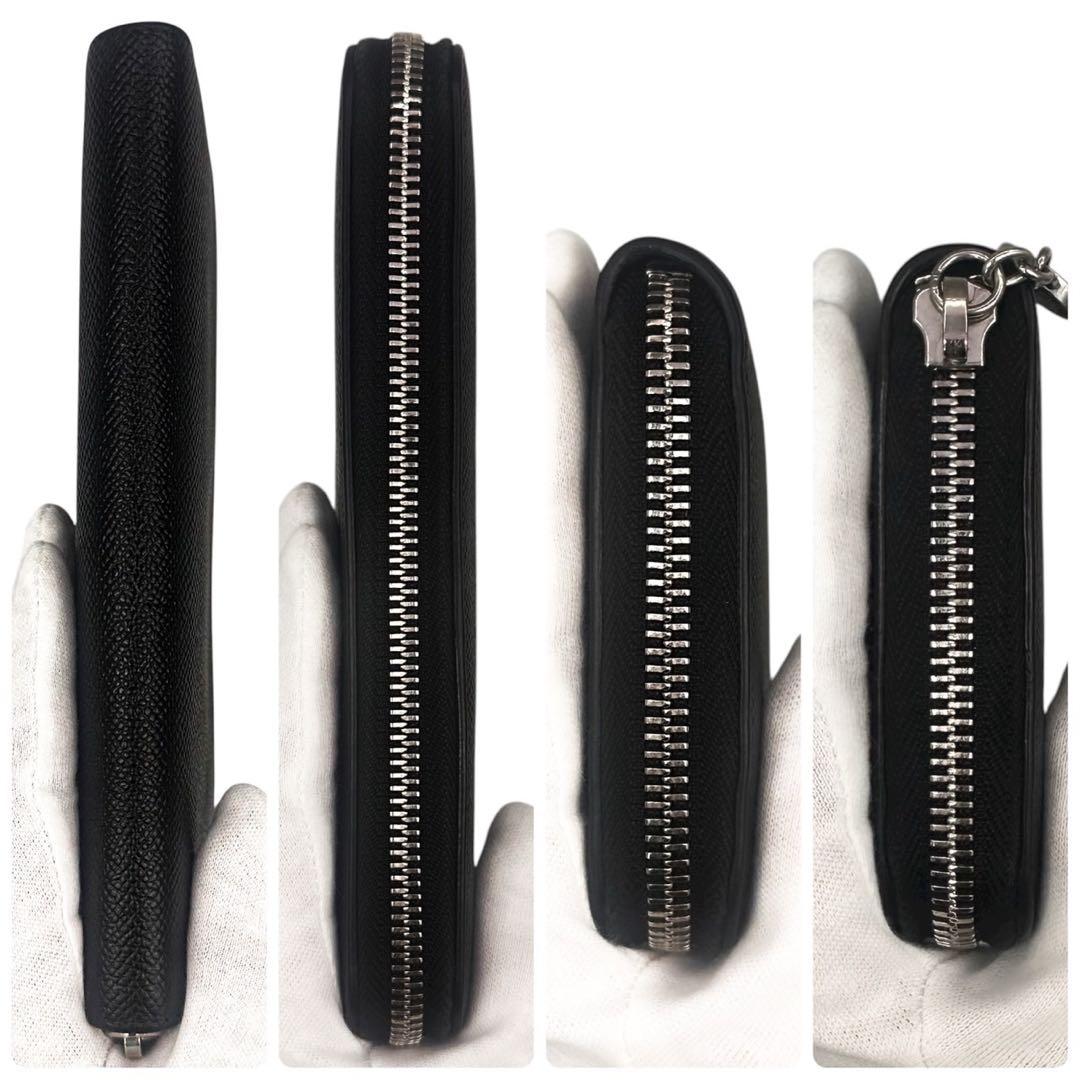 極美品 ブルガリ 長財布 小銭入れ  カード コンパクト 財布 ブラック