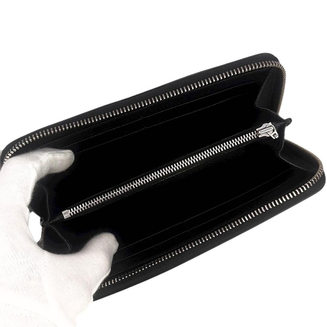 極美品 ブルガリ 長財布 小銭入れ  カード コンパクト 財布 ブラック