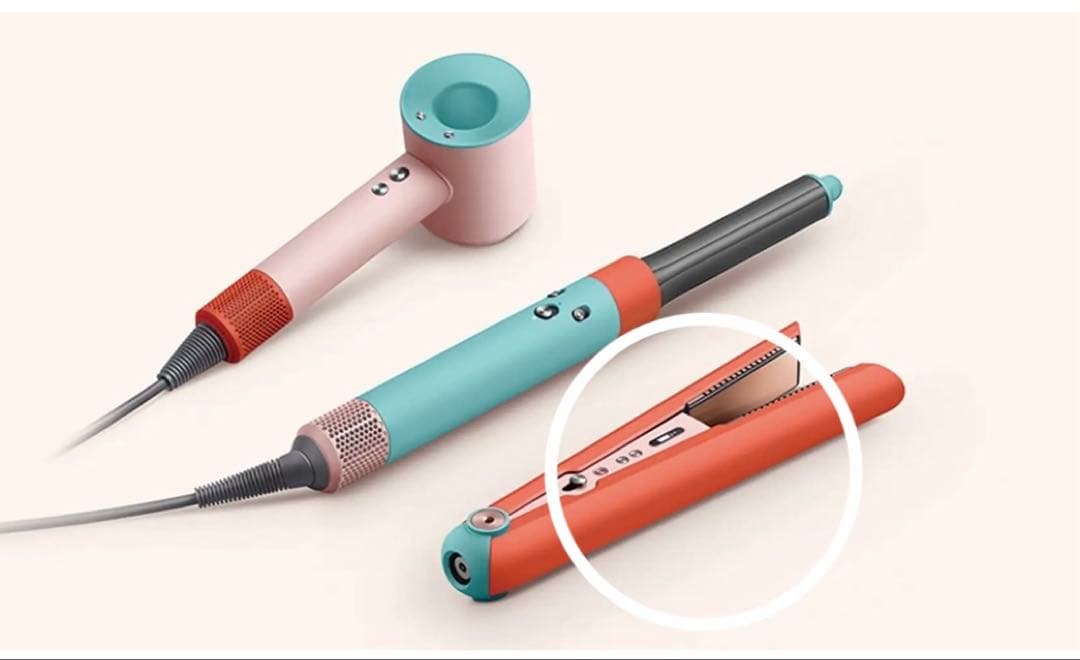 Dyson Corrale ヘアアイロン　セラミックポップ