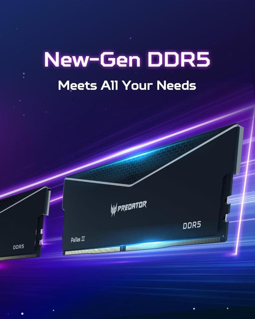 【新品】Acer Predator Pallas II 6000MHz 32GB