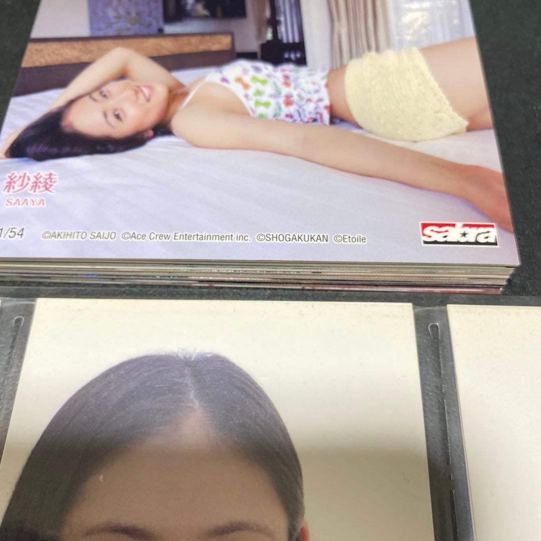 紗綾　トレーディングカード　25枚