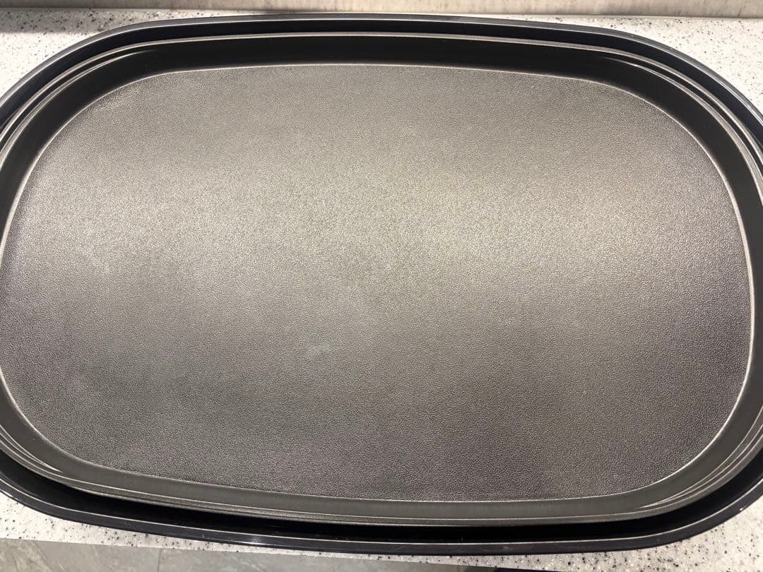 パナソニック ホットプレート NF-W200-S シルバー　大型