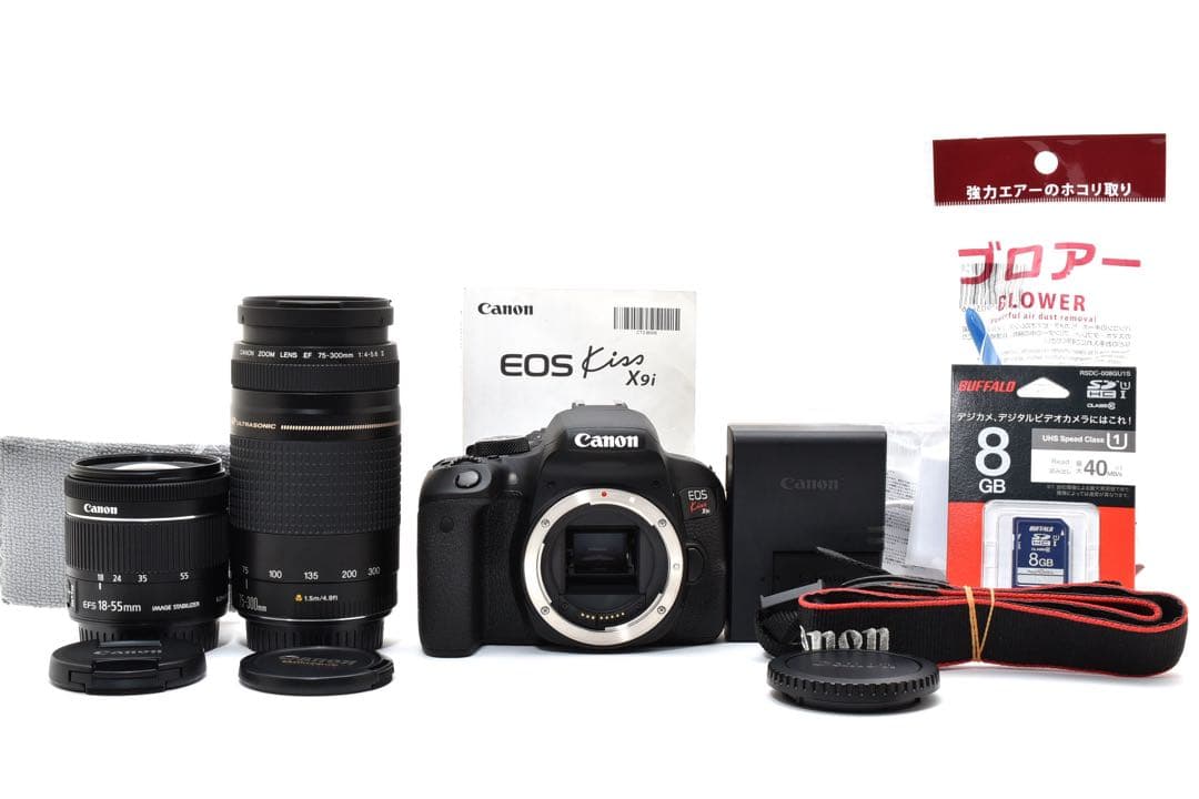 ✨人気機種✨Canon EOS Kiss X9i ダブルレンズ　充実付属品セット