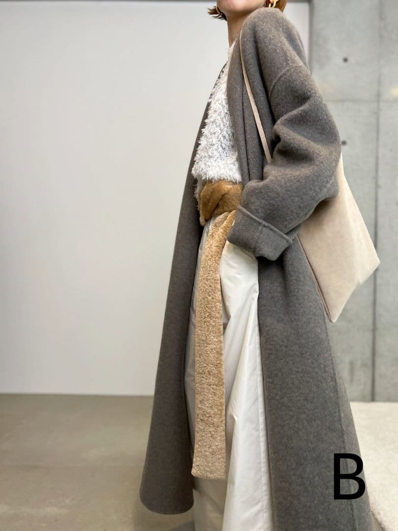 .*様 新品未使用【CHIEKO+】fur tail belt/エコファーロング