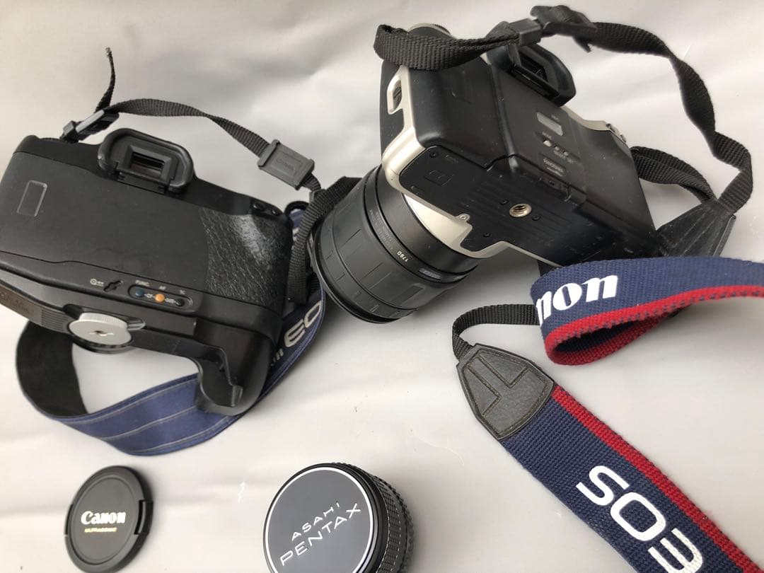 フィルムカメラ Canon EOS10 QD& Canon EOS KISS (I52)