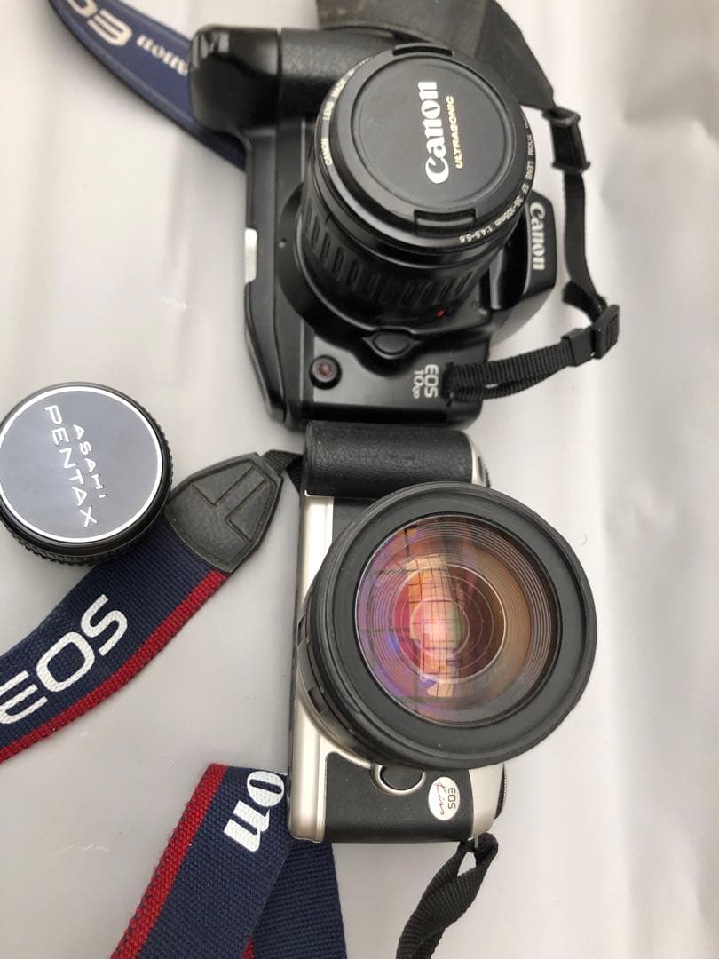 フィルムカメラ Canon EOS10 QD& Canon EOS KISS (I52)