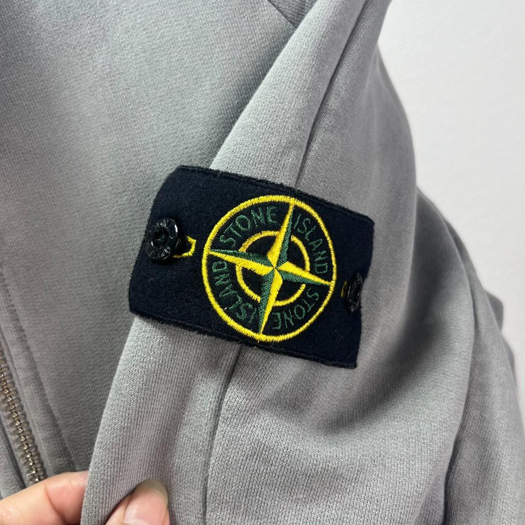 即購入OK STONE  ジップアップトレーナー グレー L メンズ