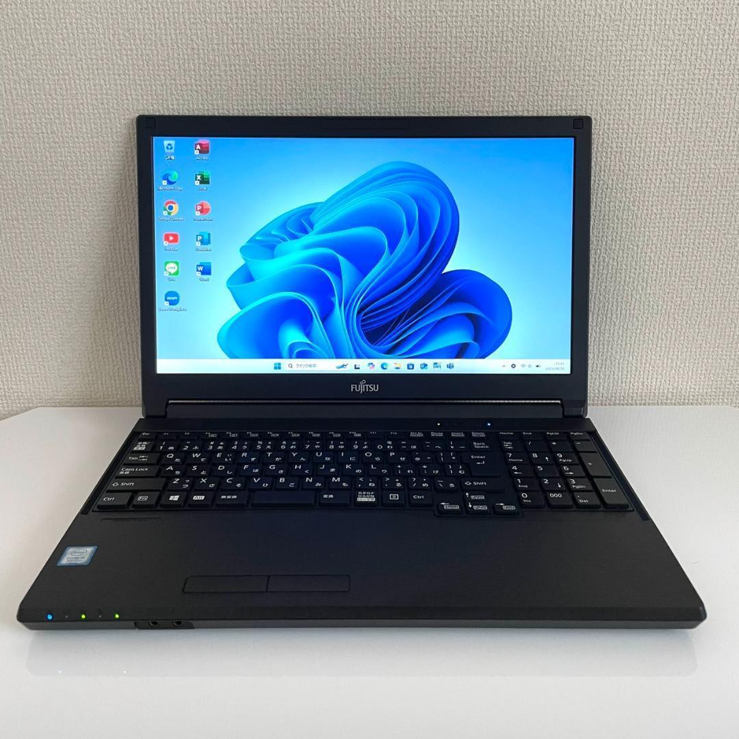 ★Win11対応PC★ コスパ◎ 第8世代i5 テンキー付き 富士通 KK0