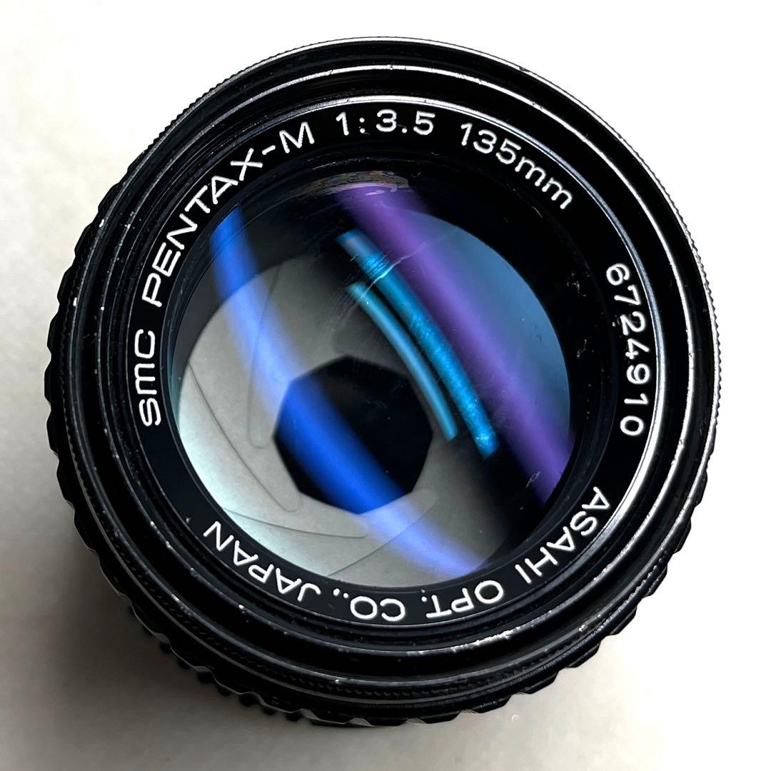 【動作未確認】RICHO一眼レフフィルムカメラ PENTAXレンズセット