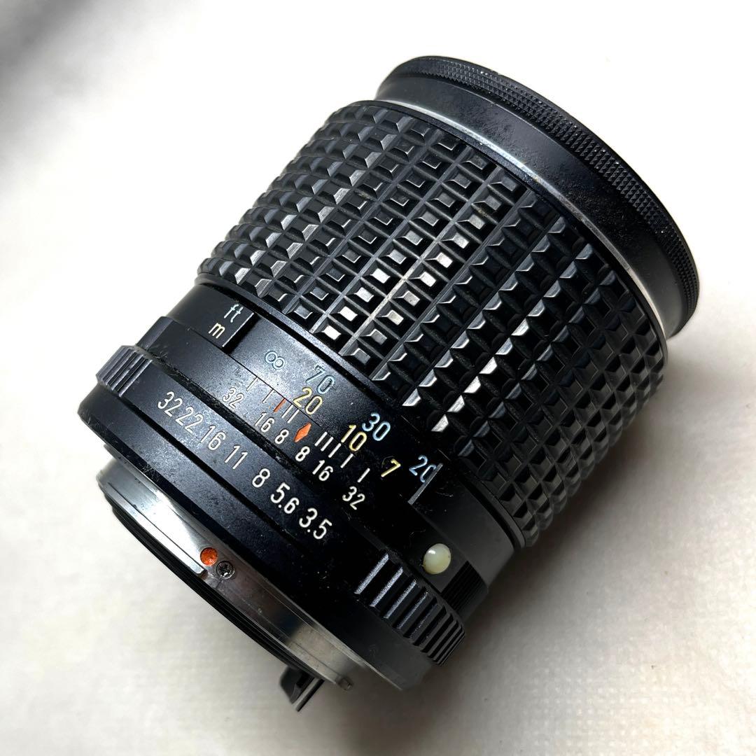 【動作未確認】RICHO一眼レフフィルムカメラ PENTAXレンズセット