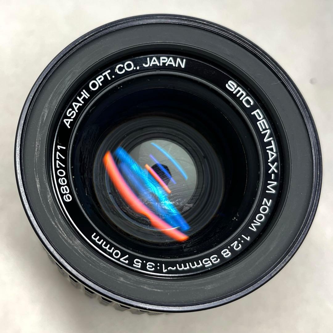 【動作未確認】RICHO一眼レフフィルムカメラ PENTAXレンズセット