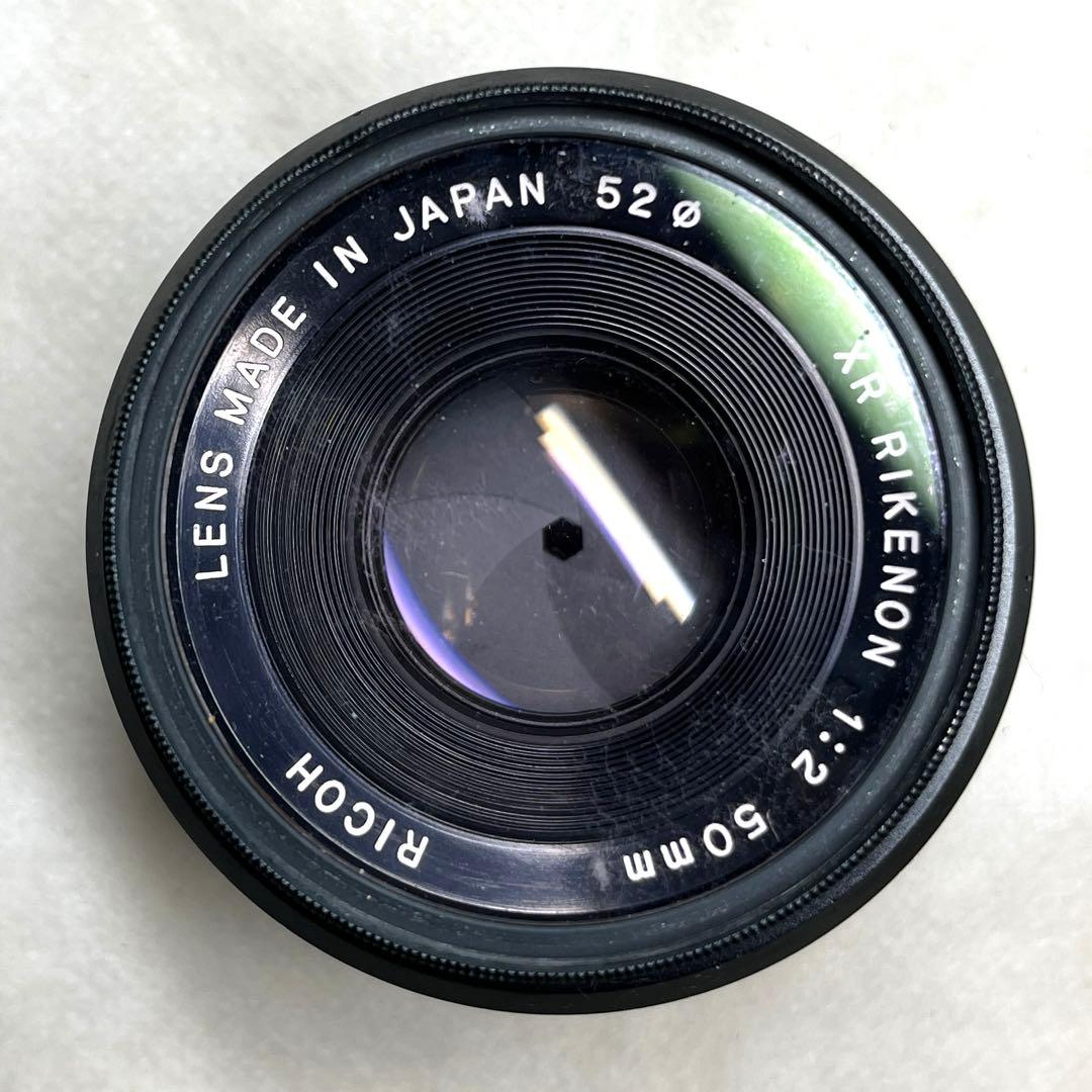 【動作未確認】RICHO一眼レフフィルムカメラ PENTAXレンズセット