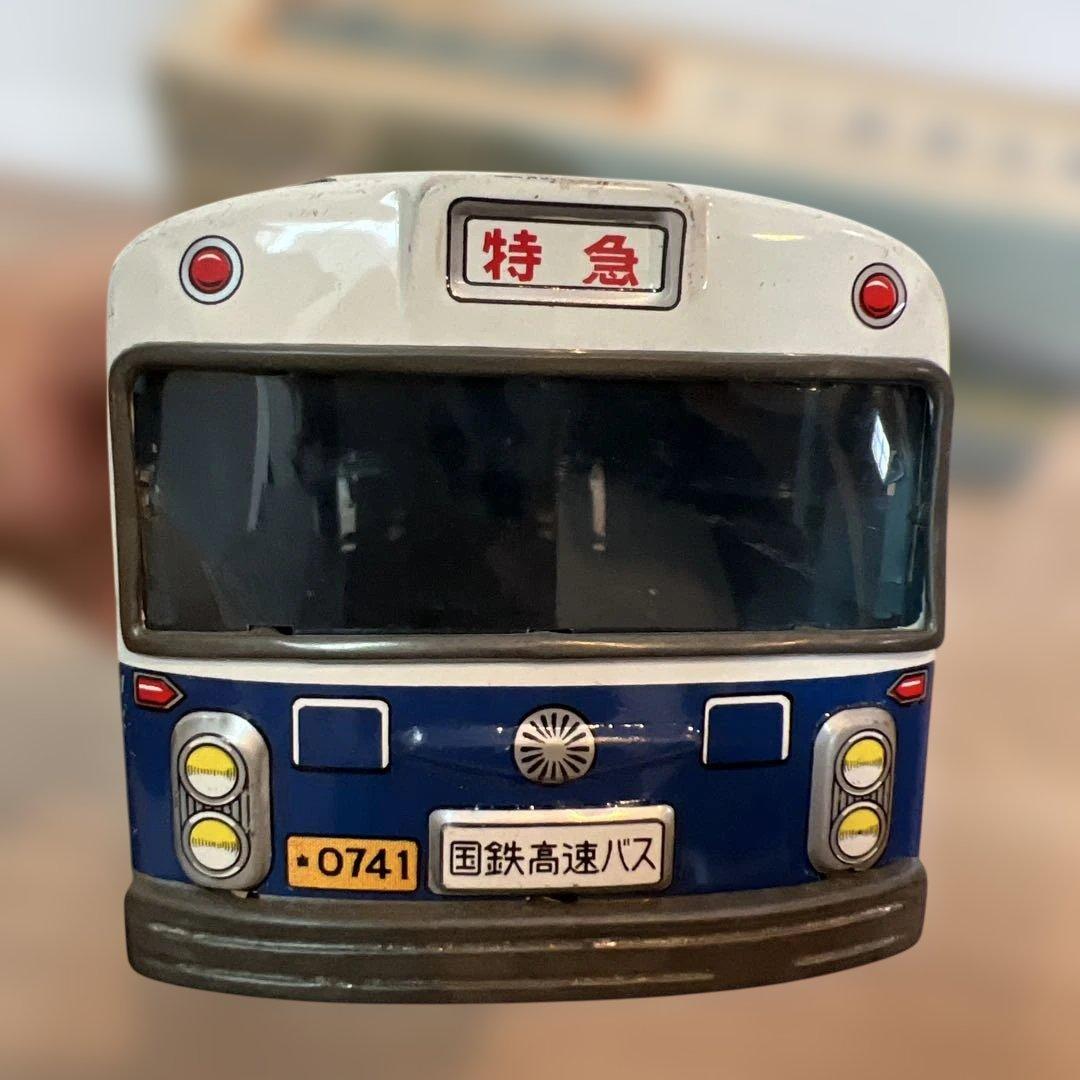 DAIYA ブリキのおもちゃ　東名高速バス