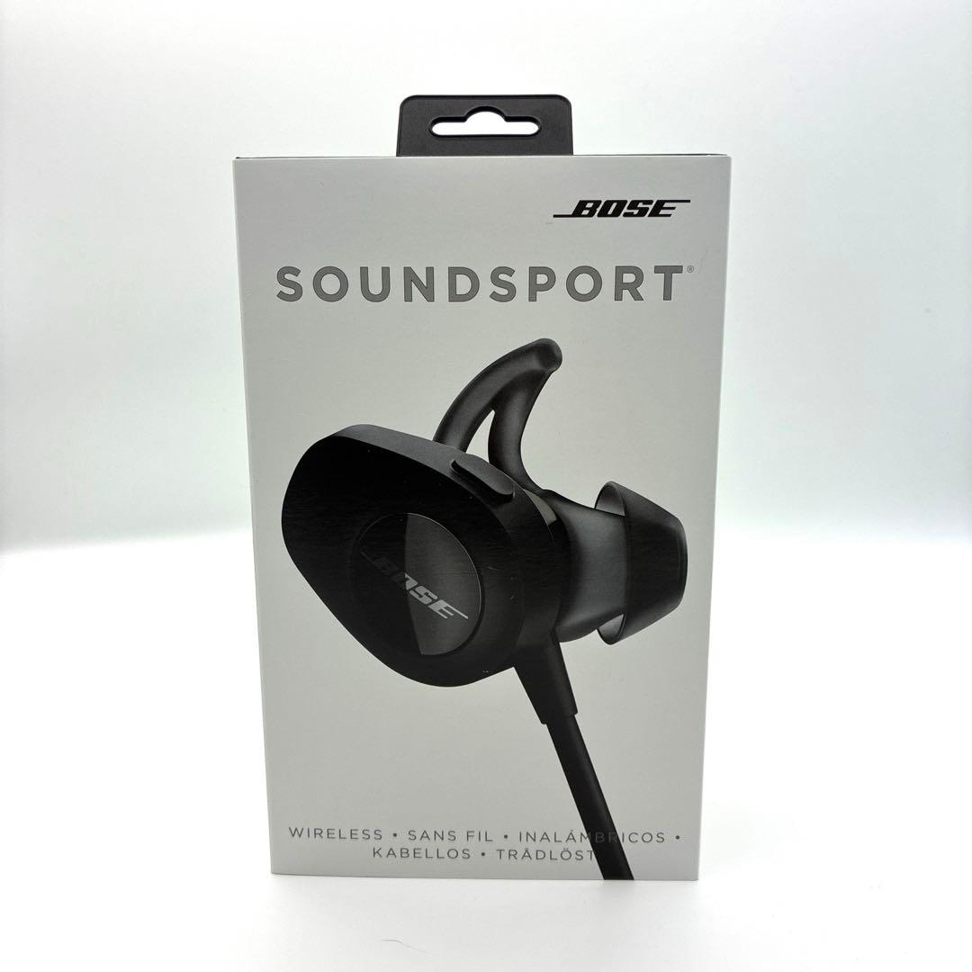 Bose SoundSport Wirelessイヤホン　ブラック