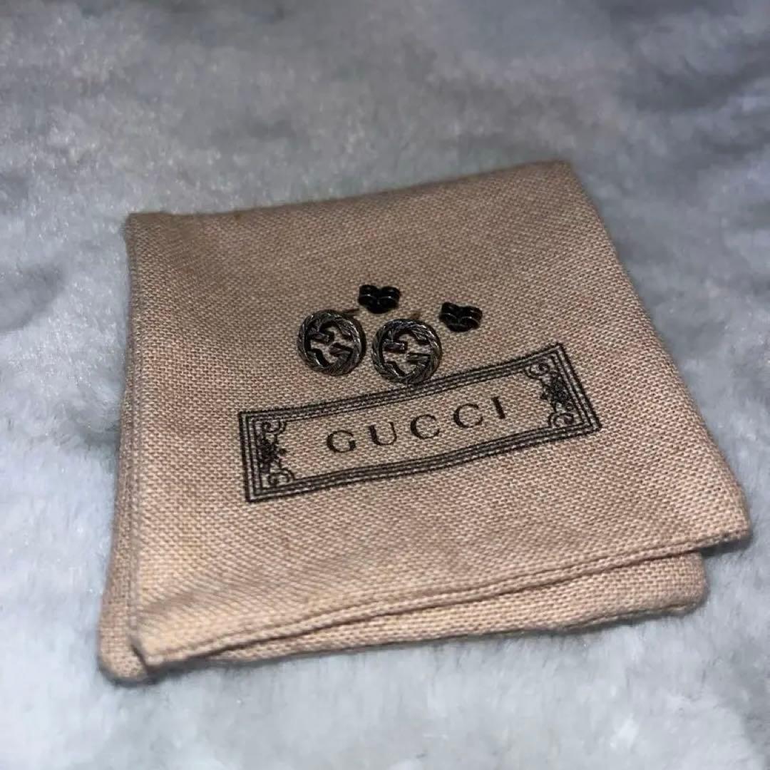 GUCCI ピアスシルバー925