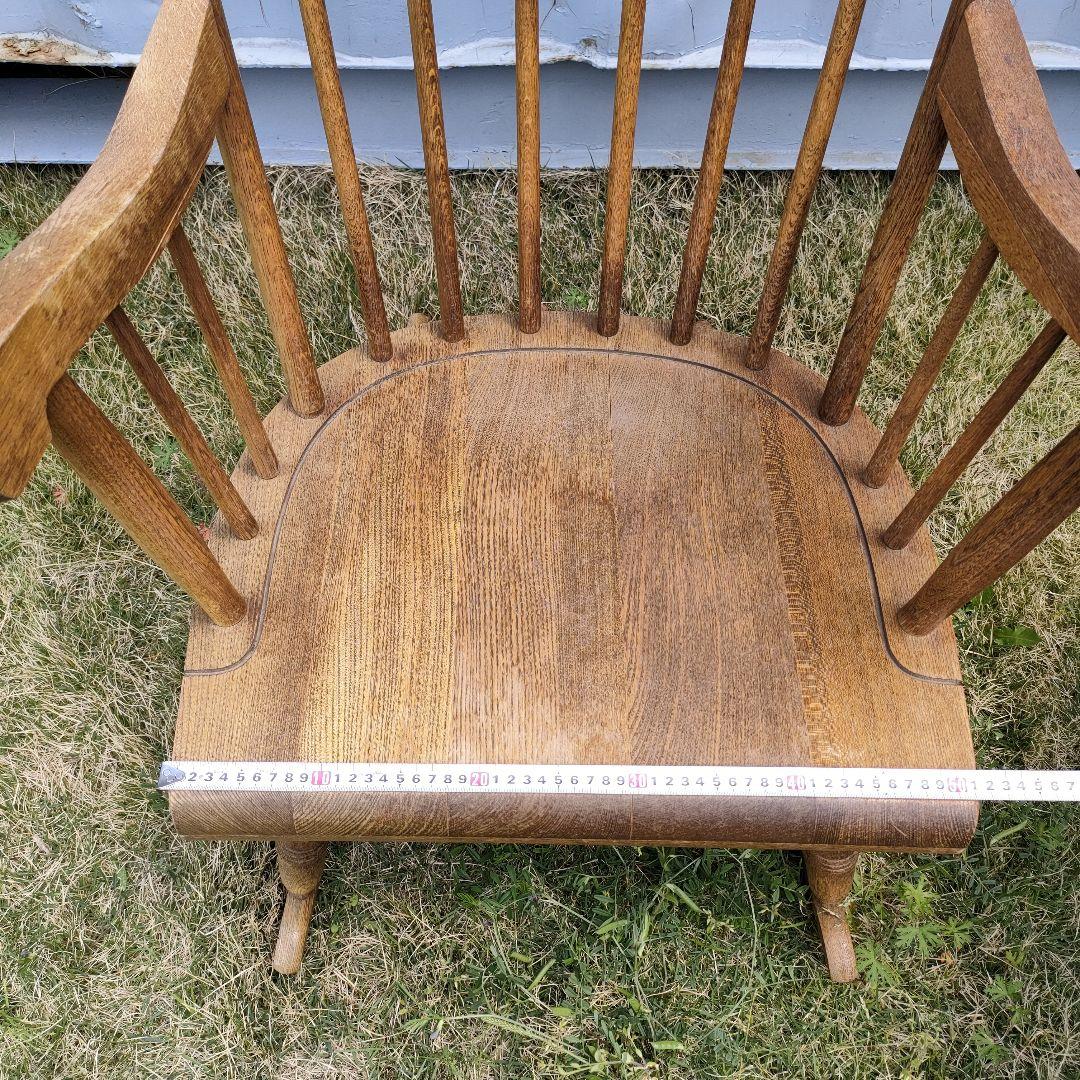 飛騨産業 ロッキングチェア キツツキマーク　アンティーク　ビンテージ　椅子