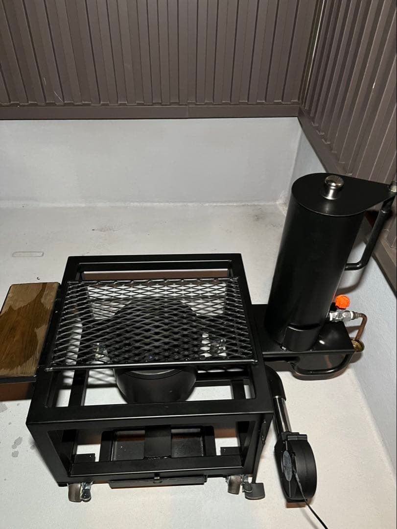 廃油ストーブ/廃油コンロ　純日本製品　ブルーフレーム　コンパクト型