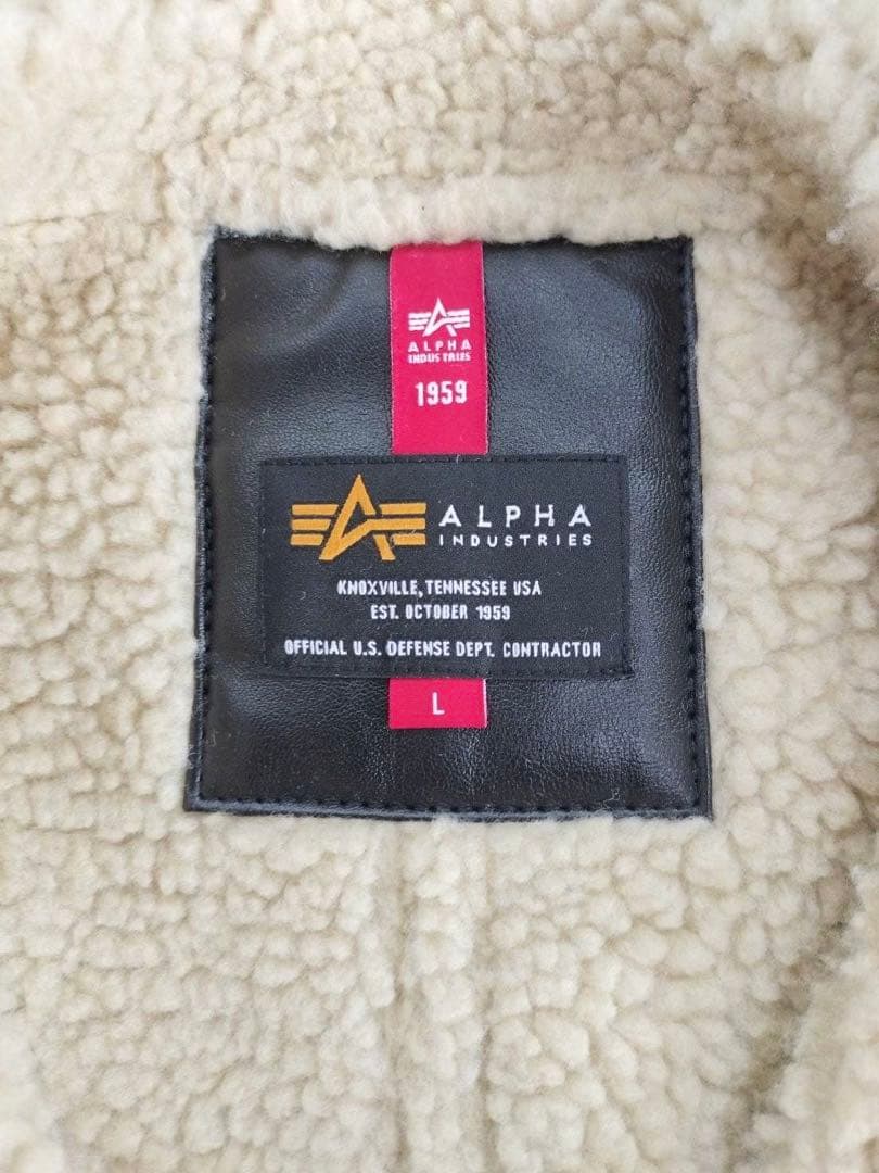 【igaram】ALPHA INDUSTRIES ジャケット ブラックL