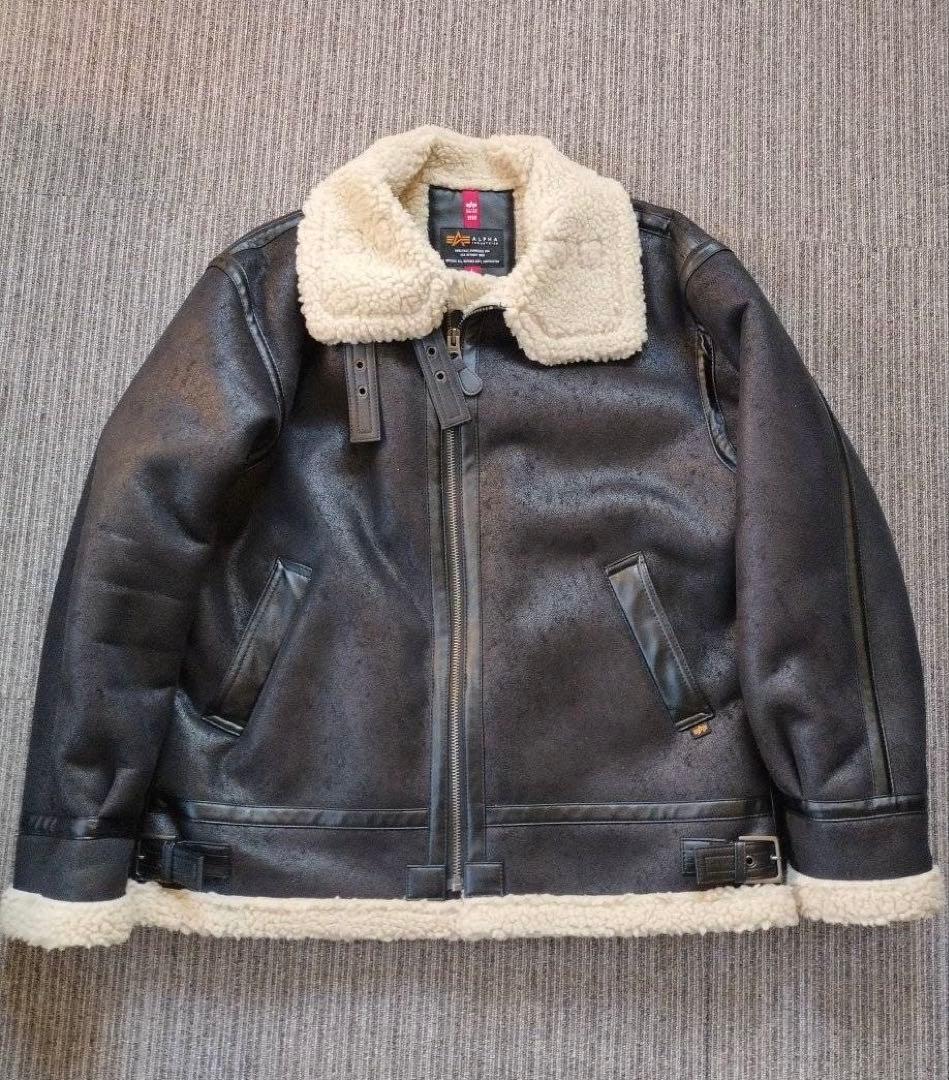 【igaram】ALPHA INDUSTRIES ジャケット ブラックL