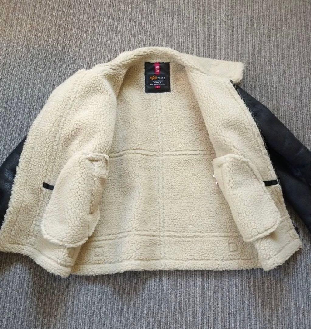 【igaram】ALPHA INDUSTRIES ジャケット ブラックL