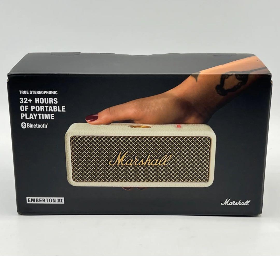 【新品未使用】Marshall Emberton III ワイヤレススピーカー
