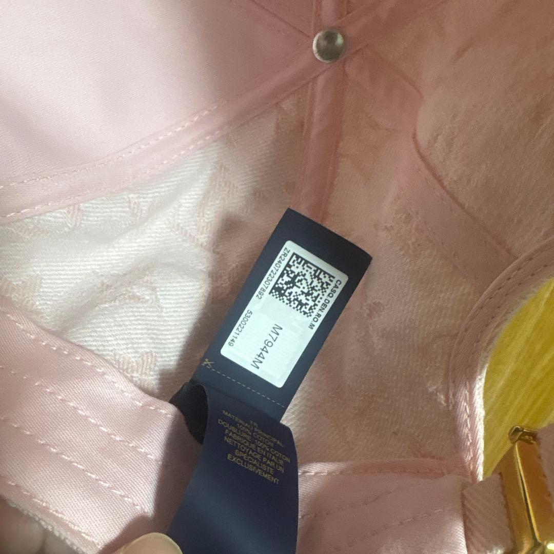 Louis Vuitton キャップ・デニム ピンク