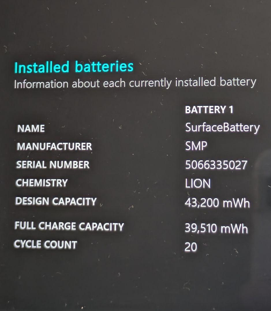 Microsoft Surface Pro 7 モデル1866（256GB）