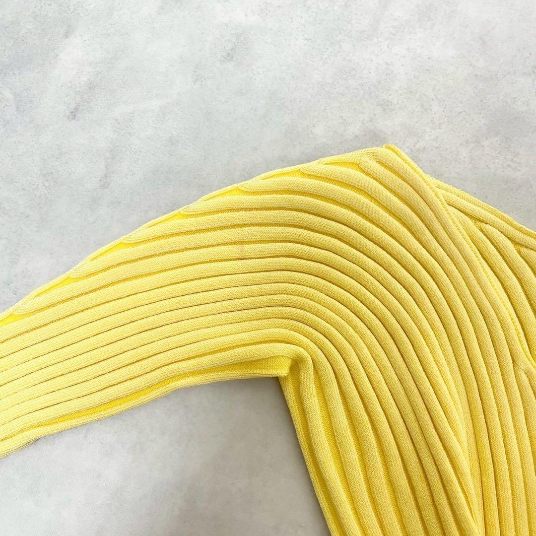 人気✨ JACQUEMUS ロゴ クロップド リブ ニット