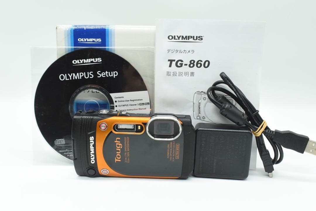 ▪️美品▪️オリンパス OLYMPUS TG-860 防水カメラ