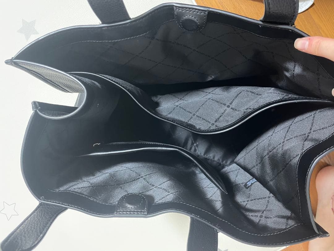 MICHAEL KORS COOPER エンボスロゴ ペブルレザー トート