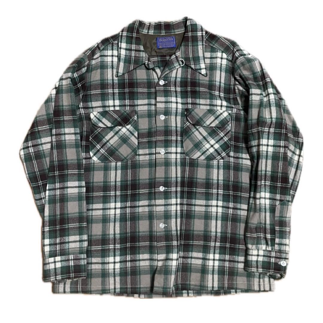 【貴重】 70s Pendleton ペンドルトン ネルシャツ ヴィンテージ