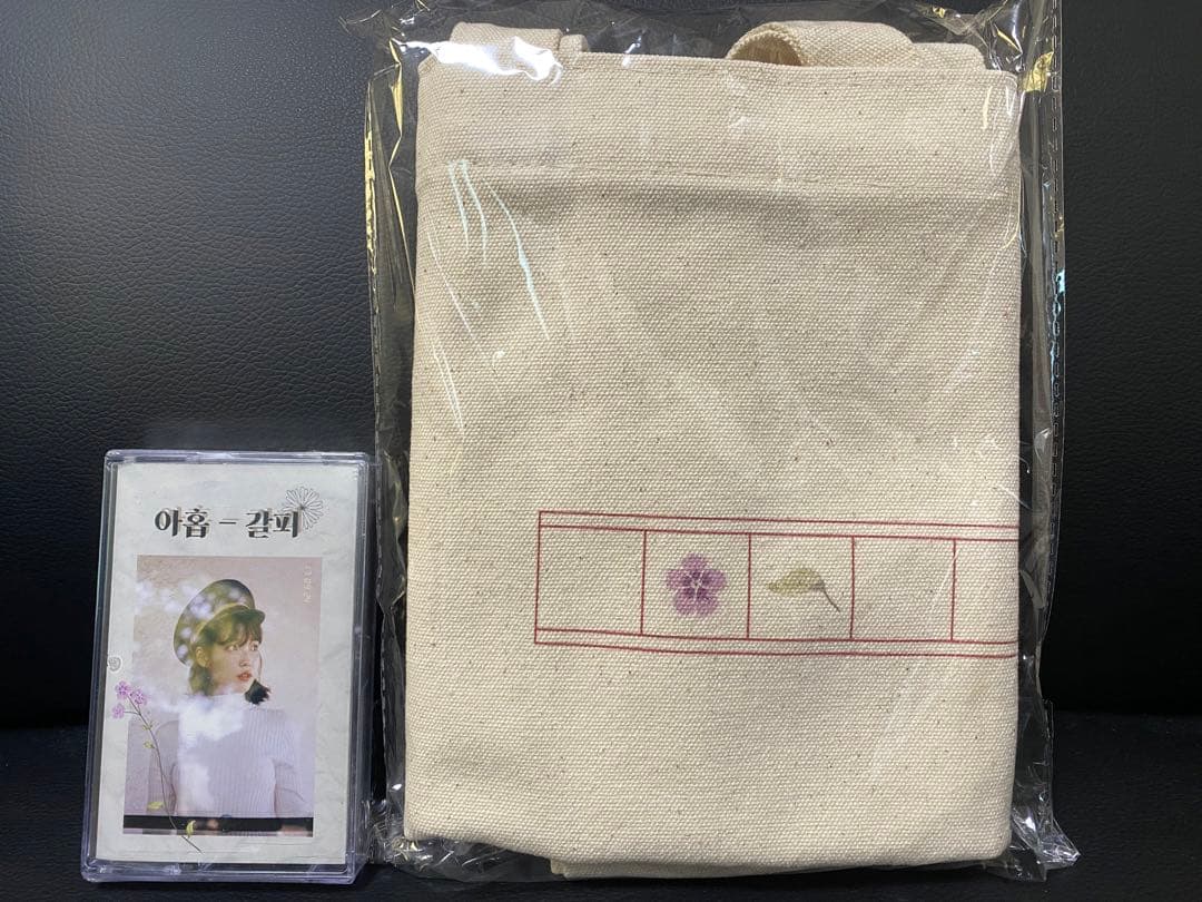 IU 2017年 9周年記念ファンミーティング カセットテープ エコバッグ