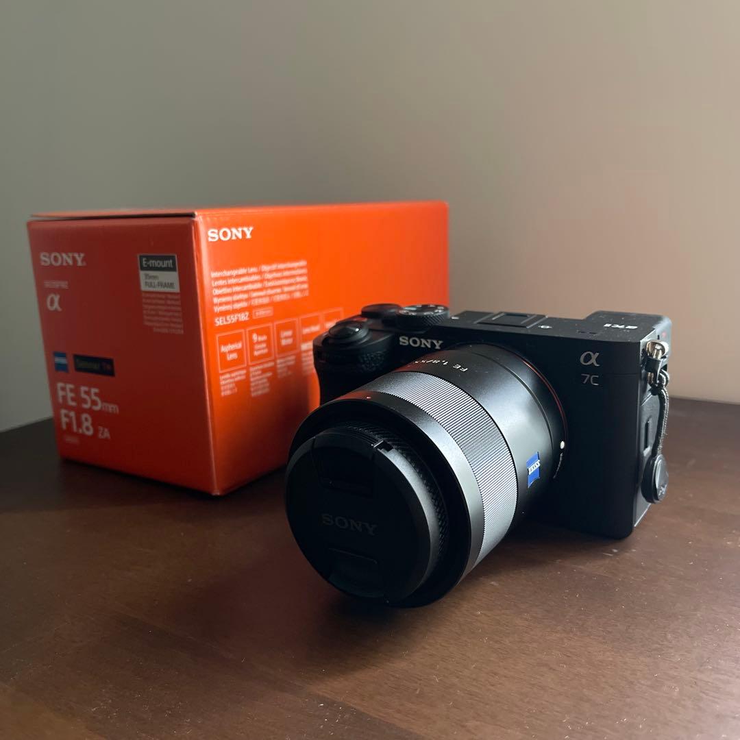 【美品】SONY Sonnar T* FE 55mm F1.8ZA +フィルター