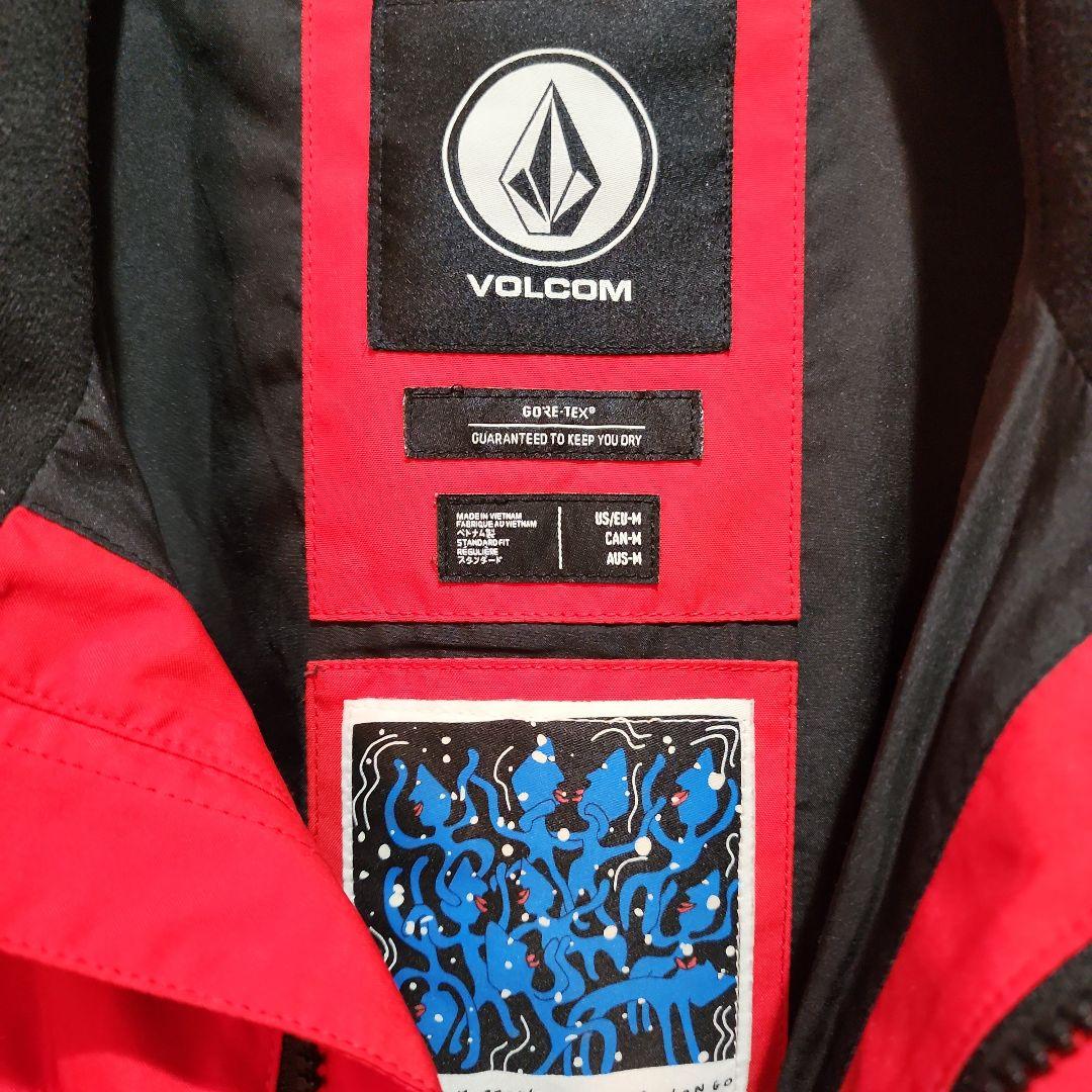 VOLCOM GORE-TEX レッドジャケット M