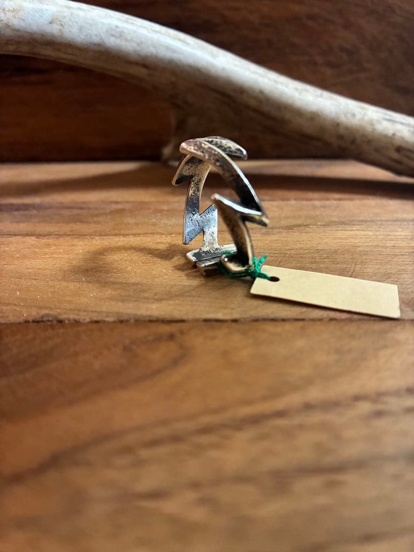 アーロンアンダーソン　ライトニング　リング　ナバホ　インディアンジュエリー20号